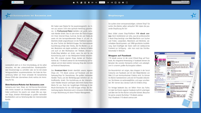 Screenshot eines blätterbaren PDF-Beispiels